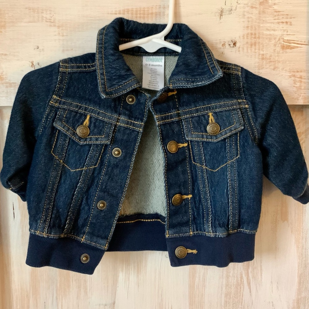 Gymboree Denim Jean Jacket Size 0-3 Months